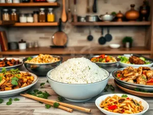 Obiad z ryżem: przepisy na pyszne dania dla całej rodziny