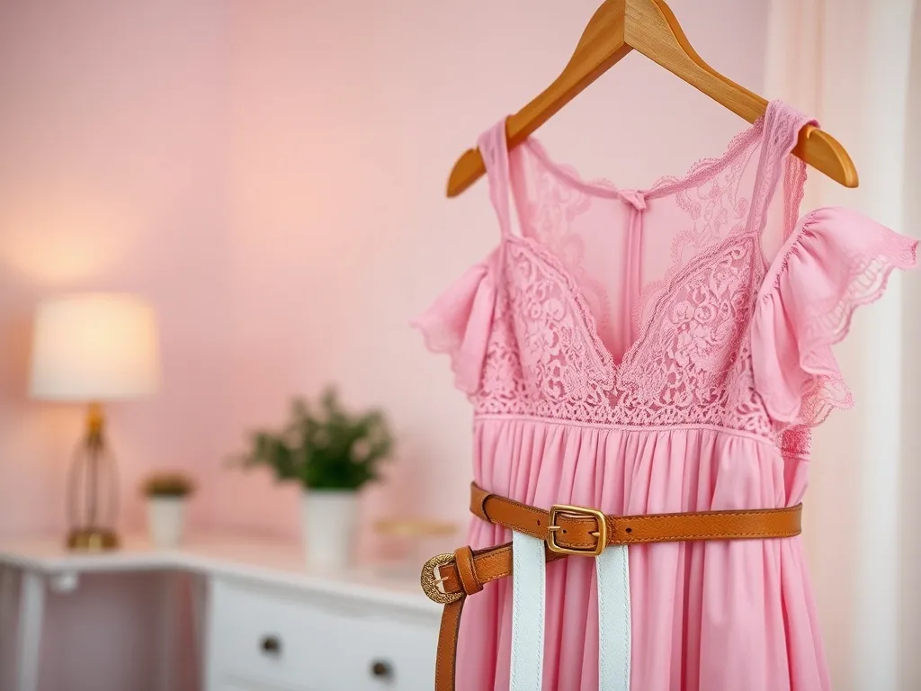 Jaki pasek do różowej sukienki wybrać na różne okazje?