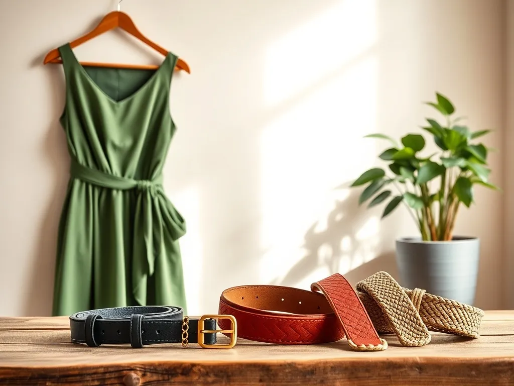 Jaki pasek do zielonej sukienki wybrać na różne okazje?