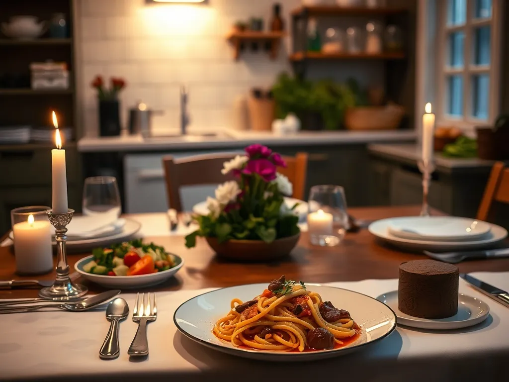 Romantyczna kolacja w domu: co ugotować, aby zaskoczyć?