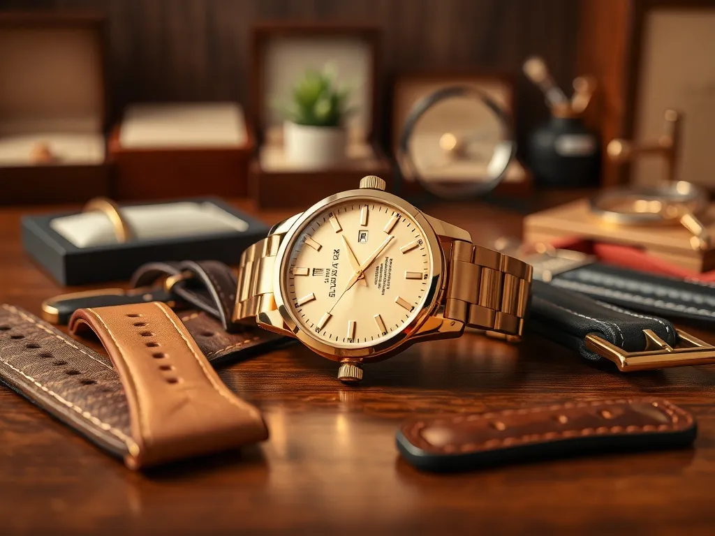 Jaki pasek do złotego zegarka wybrać? Praktyczne porady