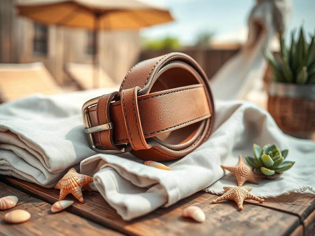 Jaki pasek do lnianych spodni wybrać na lato?